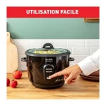 Tefal Πολυμάγειρας 500W με Χωρητικότητα 3lt Μαύρος RK1028 - Image 4