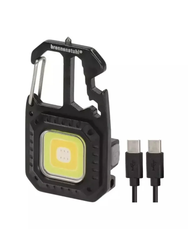 Brennenstuhl Επαναφορτιζόμενος Φακός Μπρελόκ LED IP20 με Μέγιστη Φωτεινότητα 600lm 1173750009