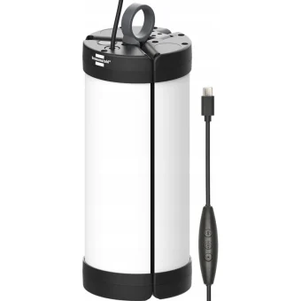 Brennenstuhl Φανάρι Led Επαναφορτιζόμενο για Camping με Φακό 550lm 10W Μαύρο 1173740012