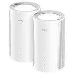 Cudy M11000 WiFi Mesh Network Access Point Wi‑Fi 7 Tri Band (2.4 & 5 & 6GHz) σε Διπλό Kit M11000(2-PACK)