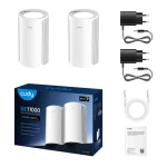 Cudy M11000 WiFi Mesh Network Access Point Wi‑Fi 7 Tri Band (2.4 & 5 & 6GHz) σε Διπλό Kit M11000(2-PACK) - Image 4