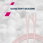 Canyon USB-C to Lightning Cable 60W Ροζ 1m (CNS-CLNM60SC10PS) - Image 4