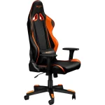 Canyon Deimos Καρέκλα Gaming Δερματίνης με Ρυθμιζόμενα Μπράτσα Πορτοκαλί CND-SGCH4 - Image 2