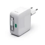 HAMA Φορτιστής Χωρίς Καλώδιο GaN με Θύρα USB-C 65W Power Delivery / Quick Charge 3.0 Λευκός (00201957)