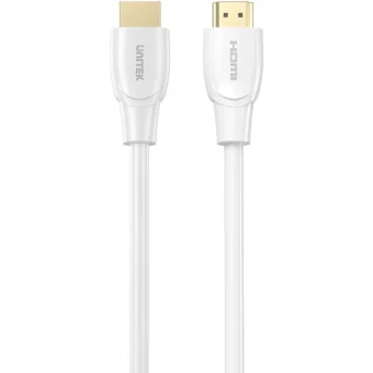 Unitek HDMI 2.1 Ultra High Speed 48Gbps 4K 120Hz HDR VRR Cable HDMI male - HDMI male 1m Λευκό C11099AWH03-1M