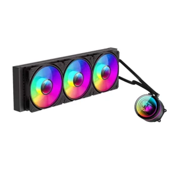GameMax IceBurg 360 Infinity Υδρόψυξη AIO CPU με 3 Ανεμιστήρες 120mm και ARGB Φωτισμό ICEBURG 360 INFINITY BK