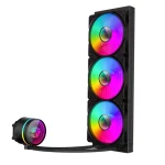 GameMax IceBurg 360 Infinity Υδρόψυξη AIO CPU με 3 Ανεμιστήρες 120mm και ARGB Φωτισμό ICEBURG 360 INFINITY BK - Image 3