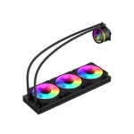 GameMax IceBurg 360 Infinity Υδρόψυξη AIO CPU με 3 Ανεμιστήρες 120mm και ARGB Φωτισμό ICEBURG 360 INFINITY BK - Image 6