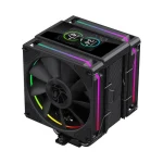 GameMax Sigma 620 LCD Ψύκτρα Επεξεργαστή Διπλού Ανεμιστήρα για Socket AM4/AM5/1200/1700 με ARGB Φωτισμό SIGMA 620 LCD BK - Image 2