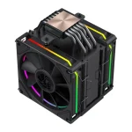 GameMax Sigma 620 LCD Ψύκτρα Επεξεργαστή Διπλού Ανεμιστήρα για Socket AM4/AM5/1200/1700 με ARGB Φωτισμό SIGMA 620 LCD BK - Image 3