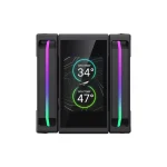 GameMax Sigma 620 LCD Ψύκτρα Επεξεργαστή Διπλού Ανεμιστήρα για Socket AM4/AM5/1200/1700 με ARGB Φωτισμό SIGMA 620 LCD BK - Image 5