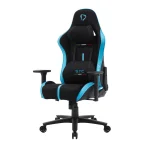 Onex STC Alcantara L Series Καρέκλα Gaming Δερματίνης με Ρυθμιζόμενα Μπράτσα Black/Blue ONEX-STC-A-L-BB - Image 3