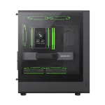GameMax AERIS 330 MB Gaming Mini Tower Κουτί Υπολογιστή με Πλαϊνό Παράθυρο και RGB Φωτισμό Μαύρο - Image 2