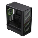 GameMax AERIS 330 MB Gaming Mini Tower Κουτί Υπολογιστή με Πλαϊνό Παράθυρο και RGB Φωτισμό Μαύρο - Image 7