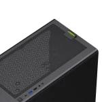 GameMax AERIS 330 MB Gaming Mini Tower Κουτί Υπολογιστή με Πλαϊνό Παράθυρο και RGB Φωτισμό Μαύρο - Image 8