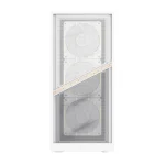 GameMax AERIS 330 MW Gaming Mini Tower Κουτί Υπολογιστή με Πλαϊνό Παράθυρο και RGB Φωτισμό Λευκό - Image 7
