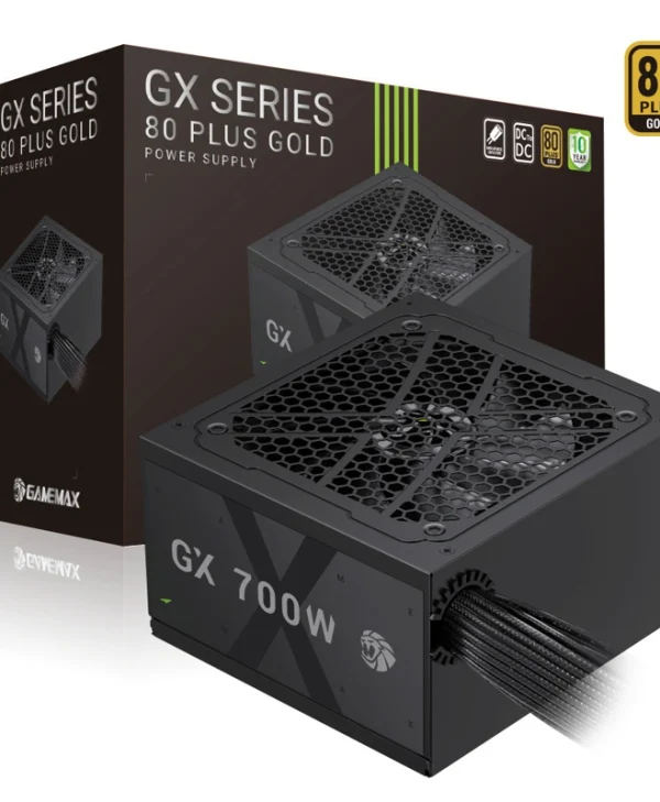 GameMax GX 700GF 700W Μαύρο Τροφοδοτικό Υπολογιστή Full Modular 80 Plus Gold