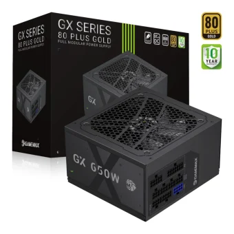 GameMax GX 650GF 650W Μαύρο Τροφοδοτικό Υπολογιστή Full Modular 80 Plus Gold