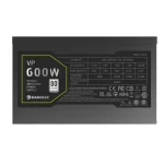 GameMax VP-600S 600W Μαύρο Τροφοδοτικό Υπολογιστή Full Wired 80 Plus Standard VP 600S - Image 2