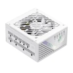 GameMax GS 650G 650W Λευκό Τροφοδοτικό Υπολογιστή Full Modular 80 Plus Gold GS 650G WH - Image 2