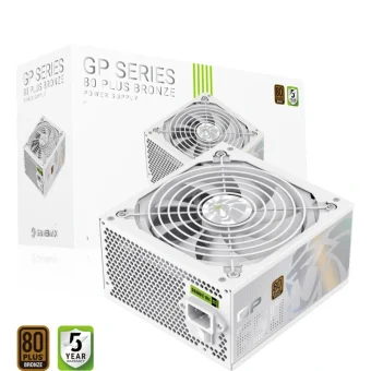GameMax GP 650B 650W Λευκό Τροφοδοτικό Υπολογιστή Full Wired 80 Plus Bronze GP 650B WH