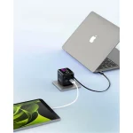 Mobile Origin Φορτιστής Χωρίς Καλώδιο GaN με Θύρα USB-A και Θύρα USB-C 65W Quick Charge 2.0 / Quick Charge 3.0 Μαύρος (PW3) MO-65WDCH-PW3 - Image 7