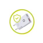Mobile Origin Φορτιστής Χωρίς Καλώδιο GaN με Θύρα USB-A και Θύρα USB-C 30W Power Delivery Λευκός (MO16) MO-GAN30W-MO16 - Image 8
