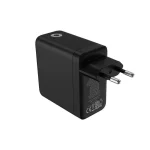 Mobile Origin Φορτιστής GaN με Θύρα USB-A και 2 Θύρες USB-C 140W Power Delivery Μαύρος (PW21) MO-140WDCH-PW21 - Image 9