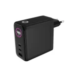 Mobile Origin Φορτιστής GaN με Θύρα USB-A και 2 Θύρες USB-C 140W Power Delivery Μαύρος (PW21) MO-140WDCH-PW21 - Image 11