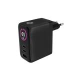 Mobile Origin Φορτιστής Χωρίς Καλώδιο GaN με Θύρα USB-A και 2 Θύρες USB-C 65W Power Delivery Μαύρος MO-65WDCH-PW20 - Image 9