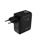 Mobile Origin Φορτιστής Χωρίς Καλώδιο GaN με Θύρα USB-A και 2 Θύρες USB-C 65W Power Delivery Μαύρος MO-65WDCH-PW20 - Image 13