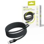 Mobile Origin Magnetic USB 2.0 Cable USB-C male - USB-C 60W PD Μαύρο 1m MC2-USBC-1M-BLK