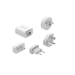 Mobile Origin Φορτιστής Χωρίς Καλώδιο GaN με Θύρα USB-A και Θύρα USB-C 30W Power Delivery Λευκός (MO14 EU,USA,UK,AUS) FRL-TRVL30W-MO14 - Image 4