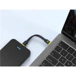 Mobile Origin USB 2.0 Cable USB-C male - USB-C 60W Μαύρο 0.10m COMC-USBC-BLK - Image 10