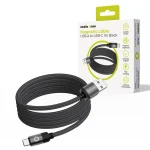Mobile Origin Magnetic USB 2.0 Cable USB-C male - USB-A 27W Μαύρο 1m MC2-USBA-1M-BLK - Image 2