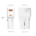 Mobile Origin Αντάπτορας Πρίζας σε Universal TAD25-2P-WHT - Image 8