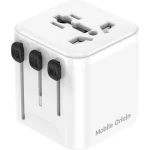 Mobile Origin Αντάπτορας Πρίζας σε Universal MO-UTRA-PW30-WHT - Image 3