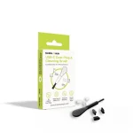 Mobile Origin Usb-c Dust Plug & Cleaning Brush Cl1 Black Clear Iphone Android Mo-cl1-blk-clr MO-CL1-BLK-CLR