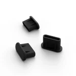 Mobile Origin Usb-c Dust Plug & Cleaning Brush Cl1 Black Clear Iphone Android Mo-cl1-blk-clr MO-CL1-BLK-CLR - Image 4