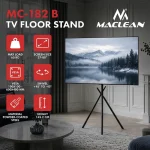 Maclean Energy MC-182 B Βάση Τηλεόρασης Δαπέδου έως 60kg - Image 2