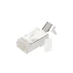 A-LAN Βύσμα RJ-45 male Γκρι WT108 - Image 2