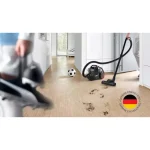 Bosch BGS21POW2 Ηλεκτρική Σκούπα 750W με Κάδο 2lt Μαύρη - Image 6