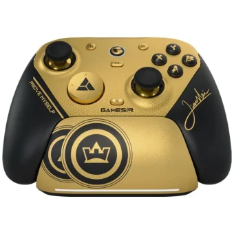 Gamesir G7 Pro 8K XH PC Champion Edition Ασύρματο & Ενσύρματο Gamepad για PC Χρυσό GSG7XW00XH-1