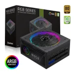 GameMax RGB 850G 850W Μαύρο Τροφοδοτικό Υπολογιστή Full Modular 80 Plus Gold