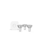 Philips Smart Λάμπες Philips Hue LED 4.7W για Ντουί GU10 RGB Dimmable 3τμχ 8721103103710 - Image 4
