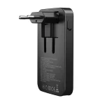 Mobile Origin Φορτιστής Χωρίς Καλώδιο GaN με Θύρα USB-A και 2 Θύρες USB-C 65W Μαύρος GAN-65W-SLM-BLK - Image 4