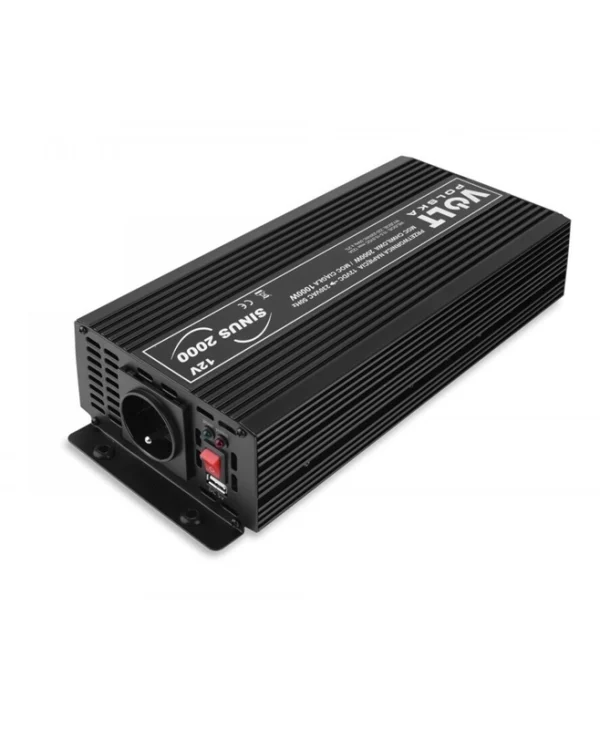 Volt Polska Sinus 2000 Inverter Αυτοκινήτου για 12V DC 3SIP200012