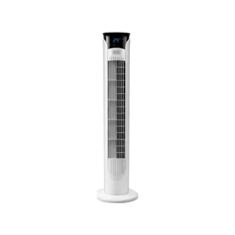 Black & Decker BXEFT48E Ανεμιστήρας Πύργος 45W με Τηλεχειριστήριο Λευκός ES9440130B