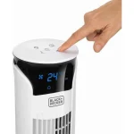 Black & Decker BXEFT48E Ανεμιστήρας Πύργος 45W με Τηλεχειριστήριο Λευκός ES9440130B - Image 3