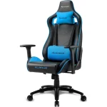 Sharkoon Elbrus 2 Καρέκλα Gaming Δερματίνης με Ρυθμιζόμενα Μπράτσα Μπλε 4044951027668